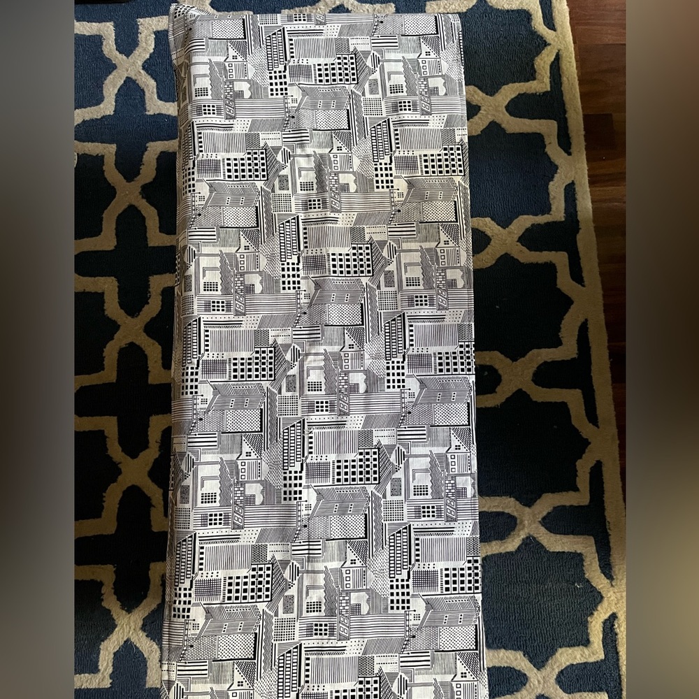 Duralee fabric handmade table runner